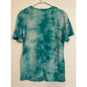 Huf Mens Shirt Size Small Blue White Tie Dye
